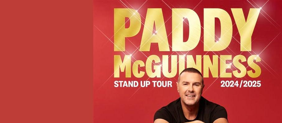 Paddy McGuinness On Tour - Tickets, Information, Reviews